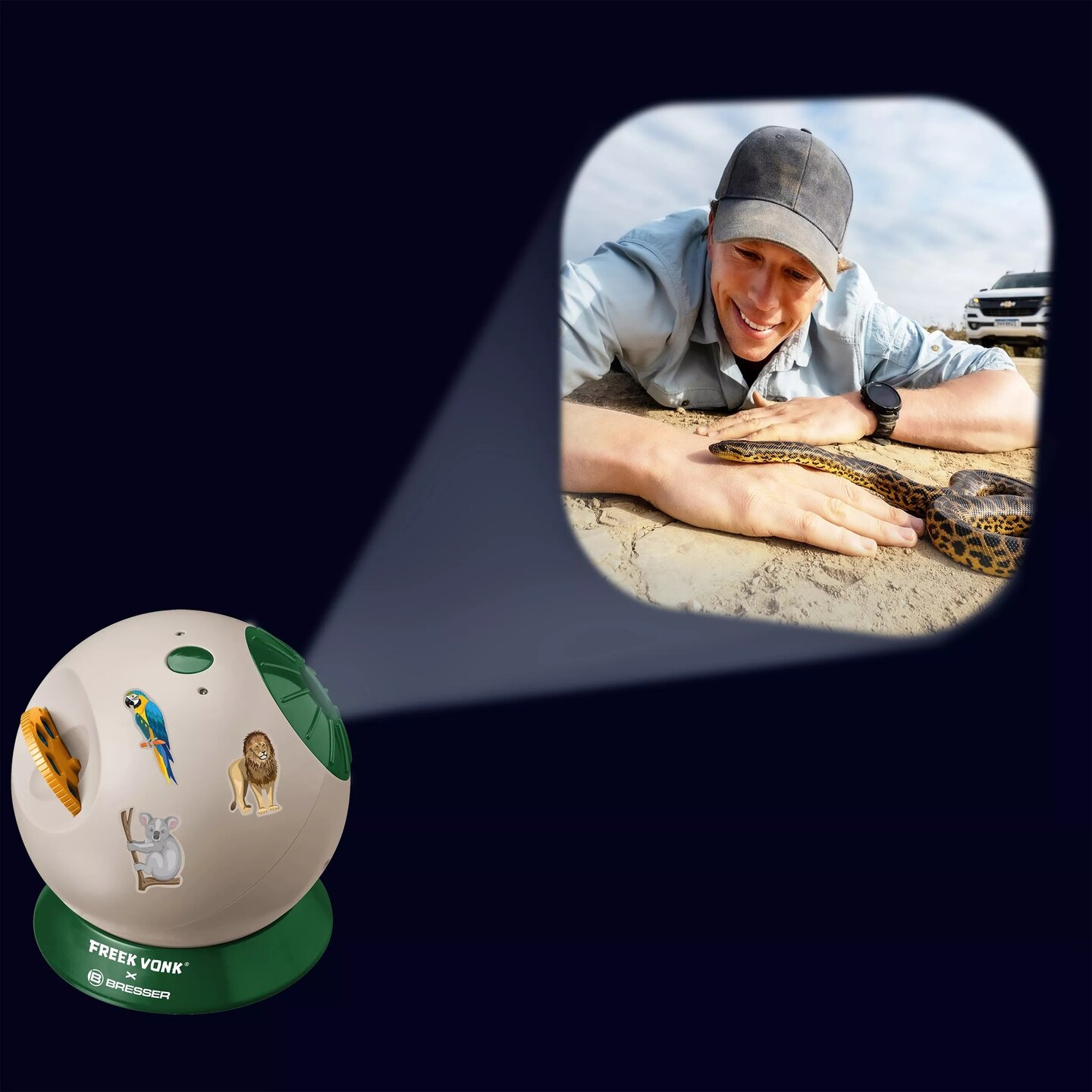 Freek Vonk x BRESSER - Projector | Speel je Wijs