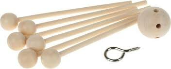 Folia DIY Houten Mobiel Ster | Speel je Wijs