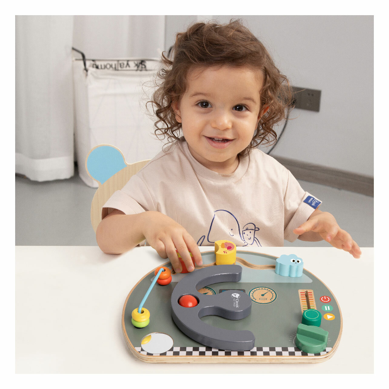 Classic World Houten Activiteitenbord Verkeer| Speel je Wijs