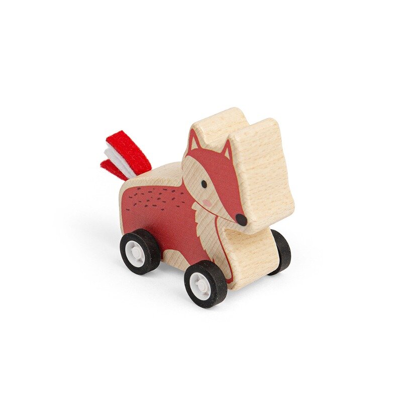 Bigjigs Animal Pull Backs (vier soorten) | Speel je Wijs