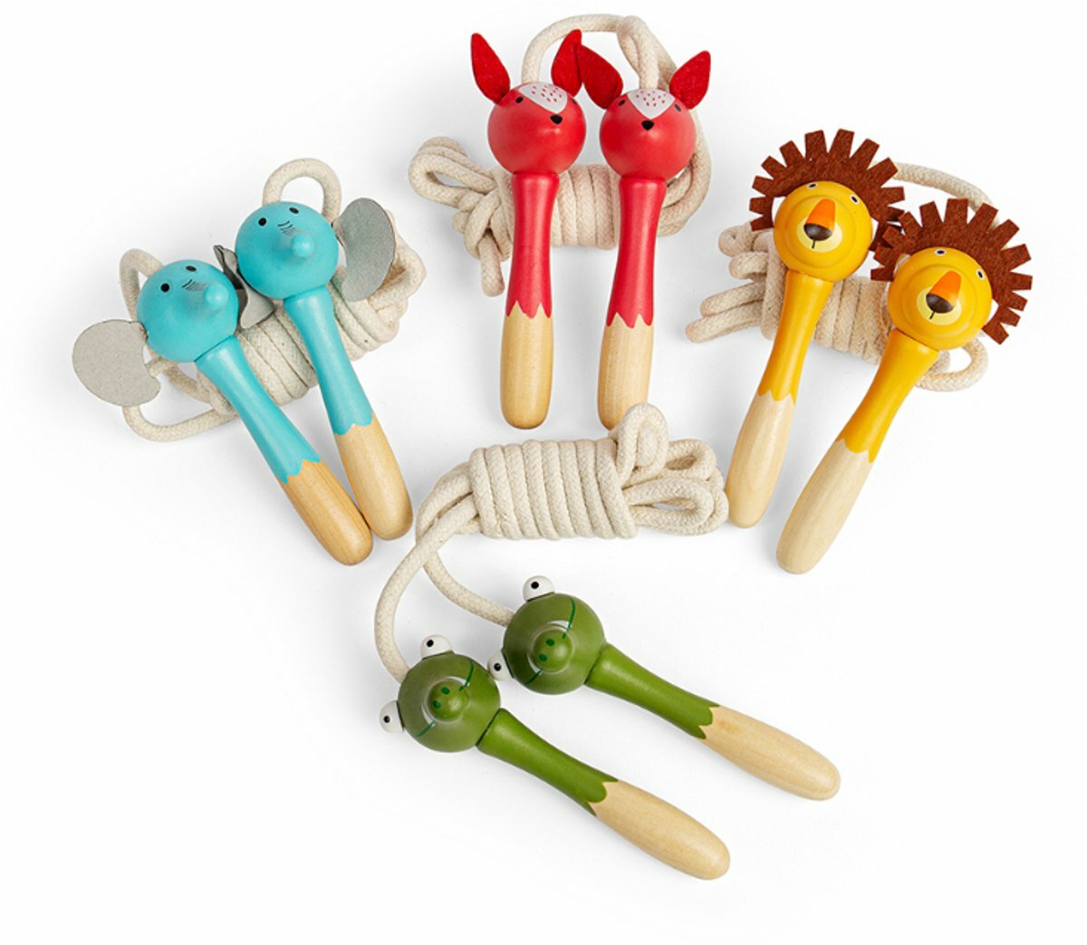 Bigjigs Springtouw Dieren (vier soorten) | Speel je Wijs