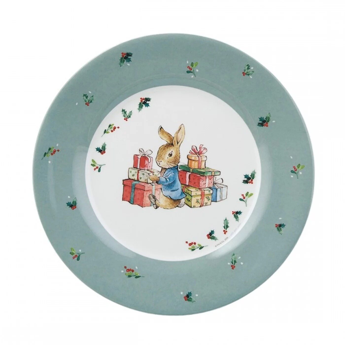 Petit Jour - Peter Rabbit - Christmas Gifts plate| Speel je Wijs