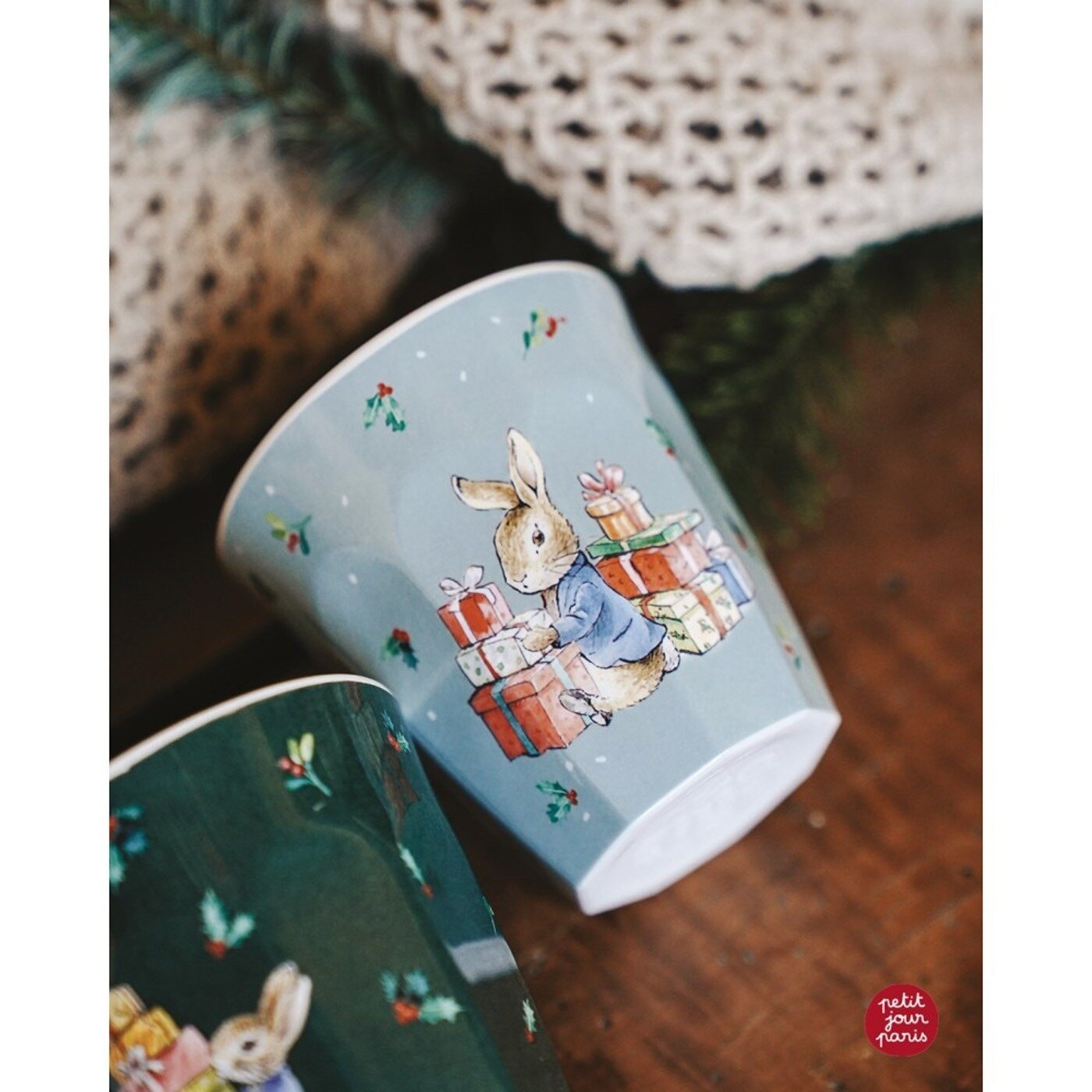 Petit Jour - Peter Rabbit Beker - Christmas | Speel je Wijs