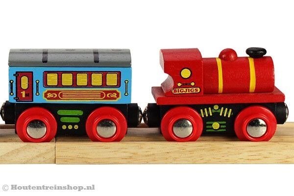 Bigjigs Passagierstrein | Speel je Wijs