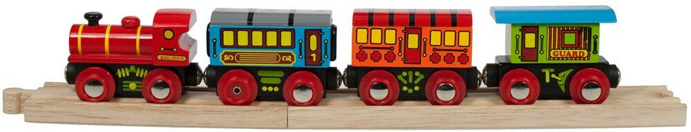 Bigjigs Passagierstrein | Speel je Wijs