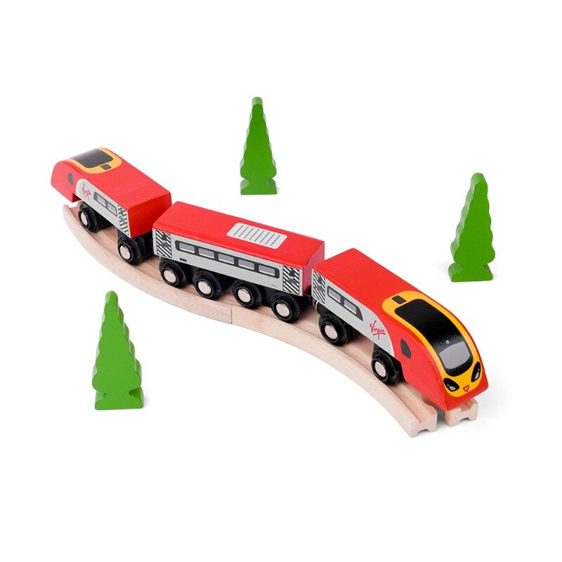 Bigjigs Rail | Virgins Train Pendolino | Speel je Wijs