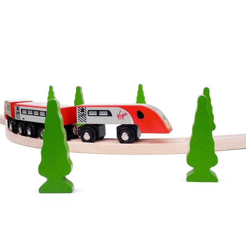 Bigjigs Rail | Virgins Train Pendolino | Speel je Wijs