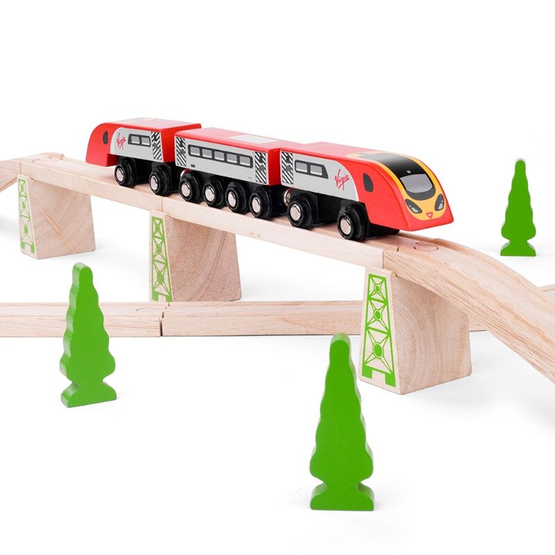 Bigjigs Rail | Virgins Train Pendolino | Speel je Wijs