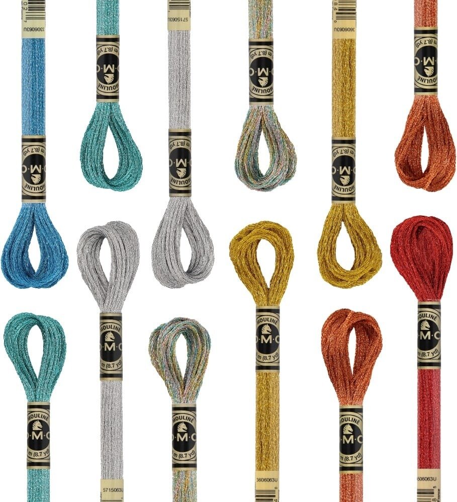 DMC Metalisse Splijtzijde / Borduurgaren  | Speel je Wijs