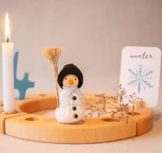 Atelier Pippilotta Steker Sneeuwpop  | Speel je Wijs