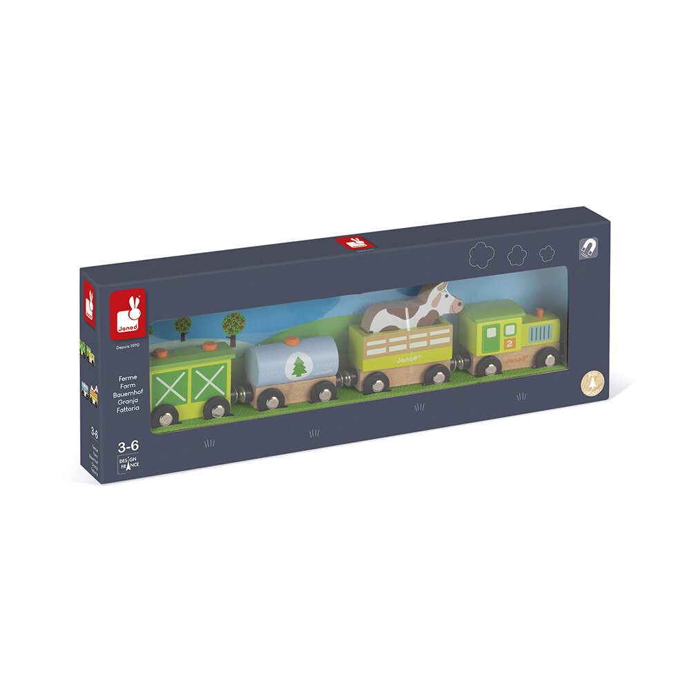 Janod Story - Boerderij Trein| Speel je wijs