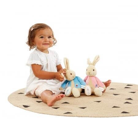 Petit Jour - Peter Rabbit - Knuffel Blauw 26cm | Speel je Wijs