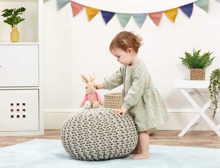 Petit Jour - Peter Rabbit - Knuffel Roze 26cm | Speel je Wijs