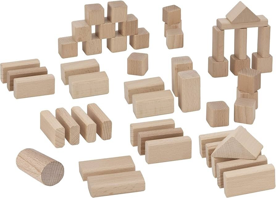 Eichhorn Houten blokken 50 Delig| Speel je Wijs