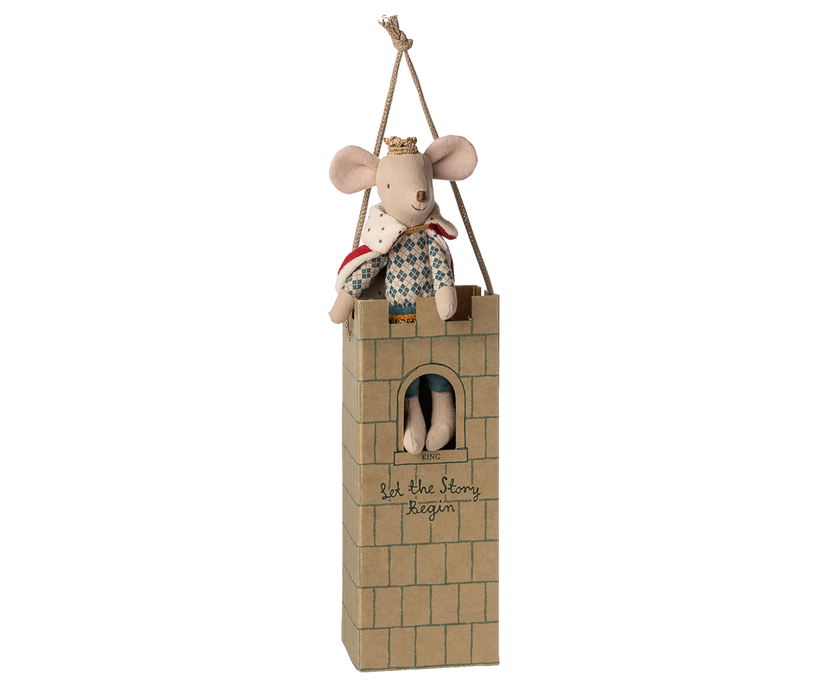 Maileg Koning Muis Vadermuis - King Mouse Dad Mouse  | Speel je Wijs