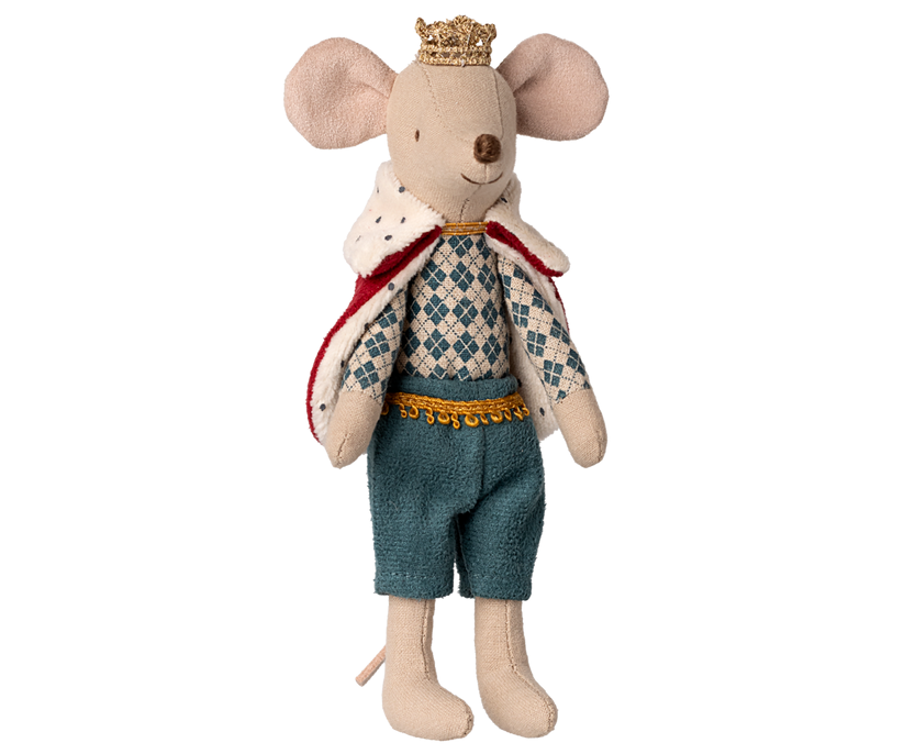 Maileg Koning Muis Vadermuis - King Mouse Dad Mouse  | Speel je Wijs