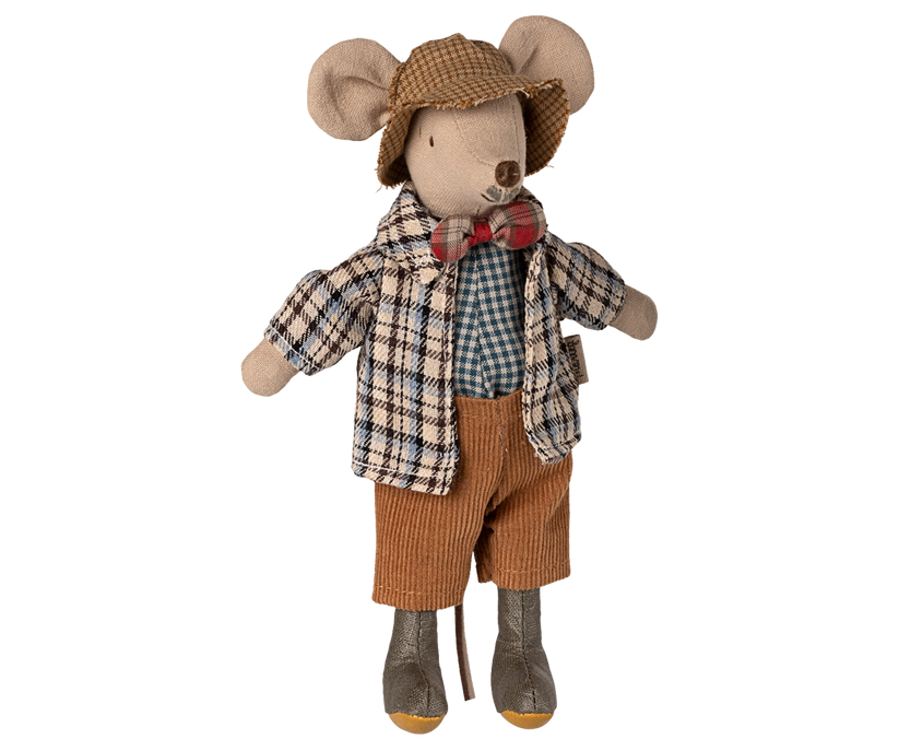 Maileg Opa muis - Granddad Mouse  | Speel je Wijs