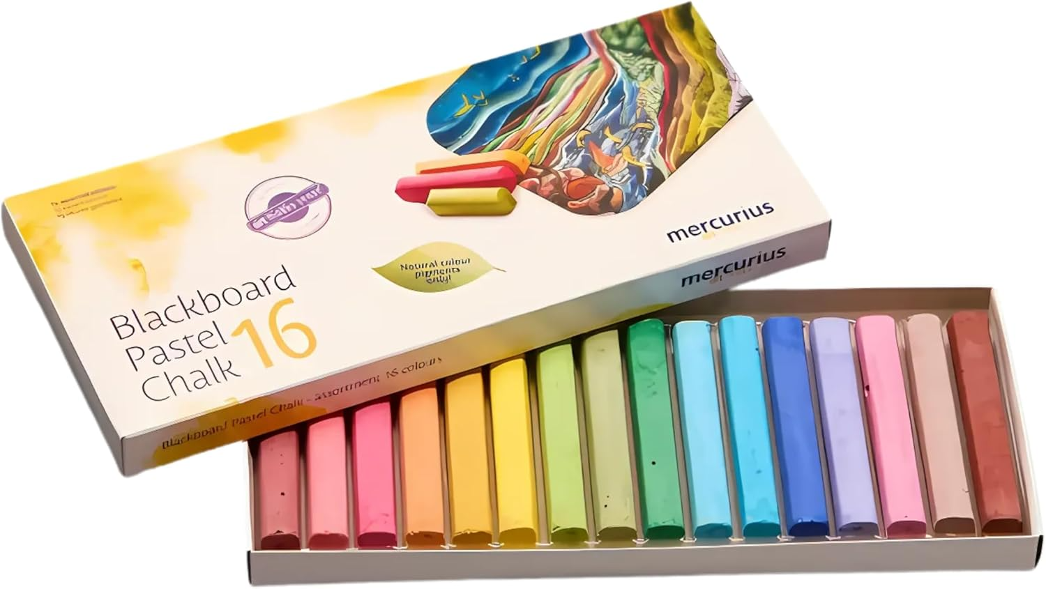 Art Make Sense Pastel Bordkrijt -12 kleuren | Speel je Wijs