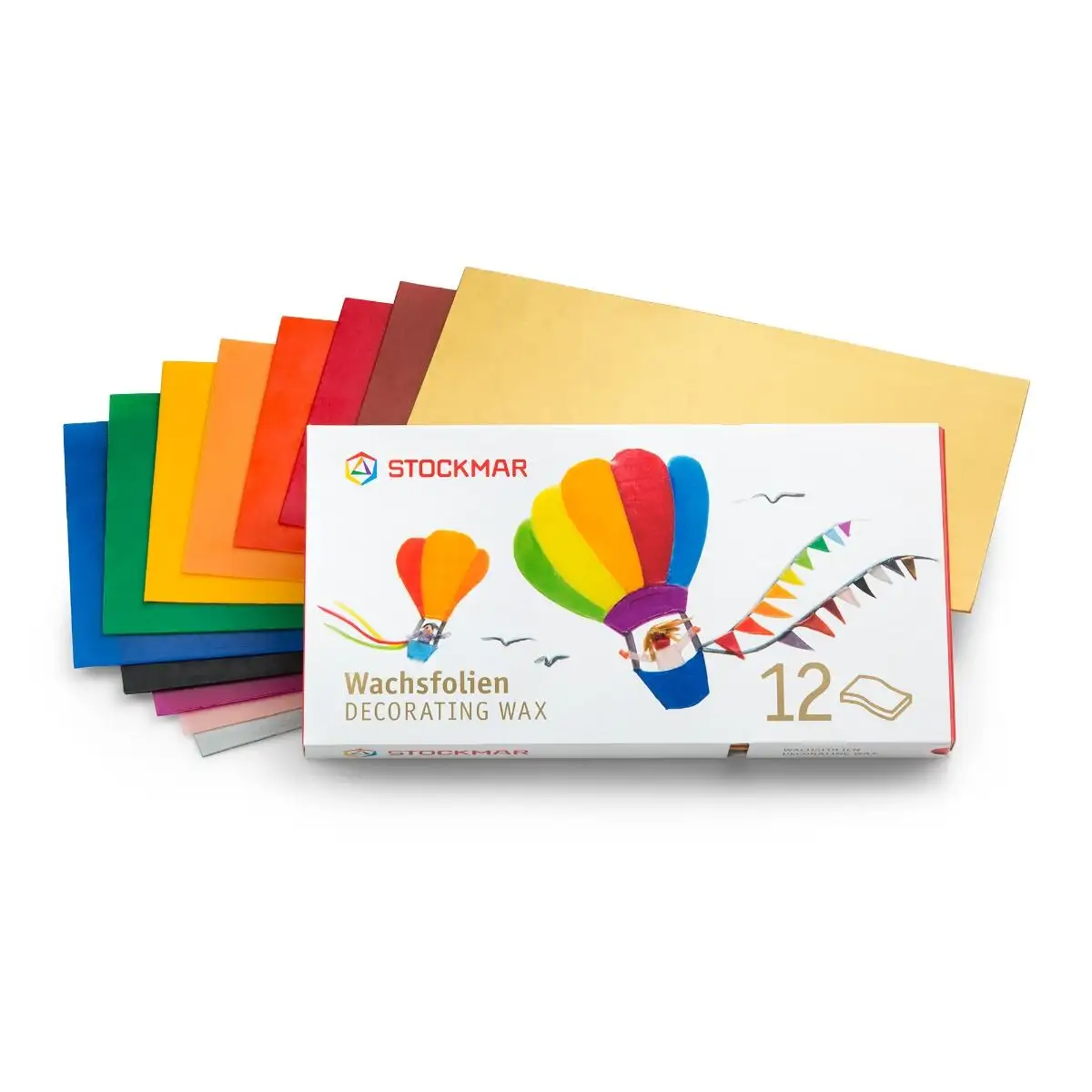 Stockmar Versierwas / Bijenwas Breed 12 kleuren| Speel je Wijs