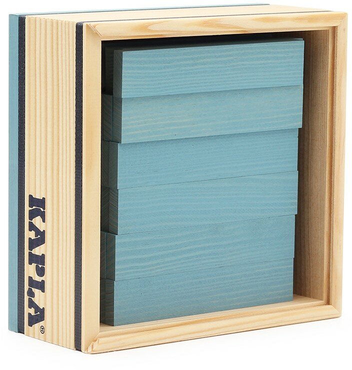 Kapla 40 Squares - Gekleurde plankjes Grijs | Speel je Wijs