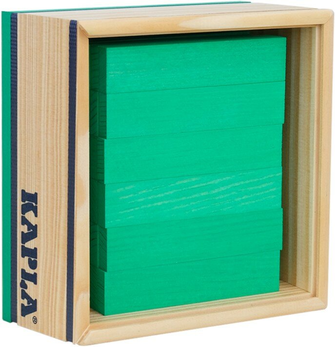 Kapla 40 Squares - Gekleurde plankjes Lichtgroen | Speel je Wijs