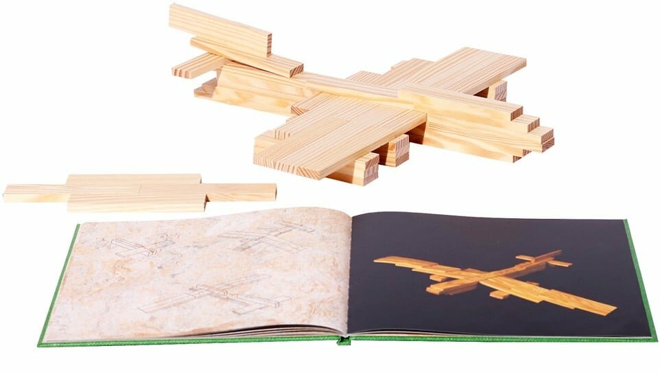 Kapla Boek 3 - Groen - Eenvoudige Bouwwerken | Speel je Wijs