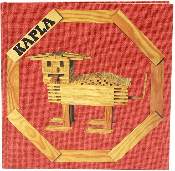 Kapla Boek 1 - Rood - Beginnende Bouwers 6+ | Speel je Wijs