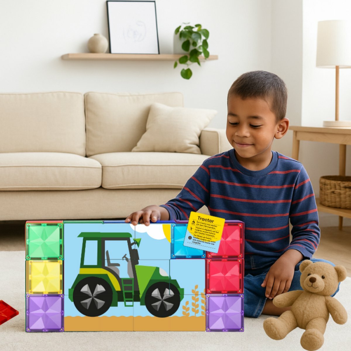 Coblo Magneet Toppers Transport 60 stuks| Speel je Wijs