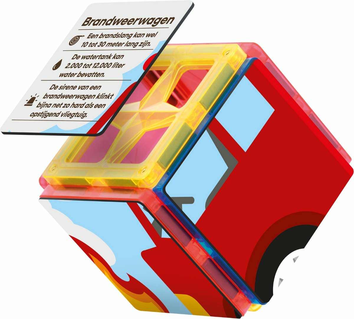 Coblo Magneet Toppers Transport 60 stuks| Speel je Wijs