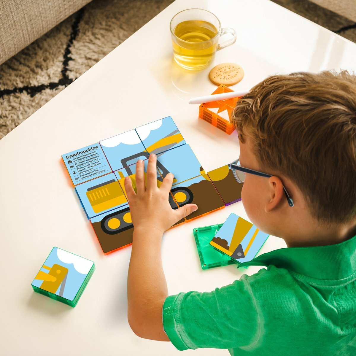 Coblo Magneet Toppers Transport 60 stuks| Speel je Wijs