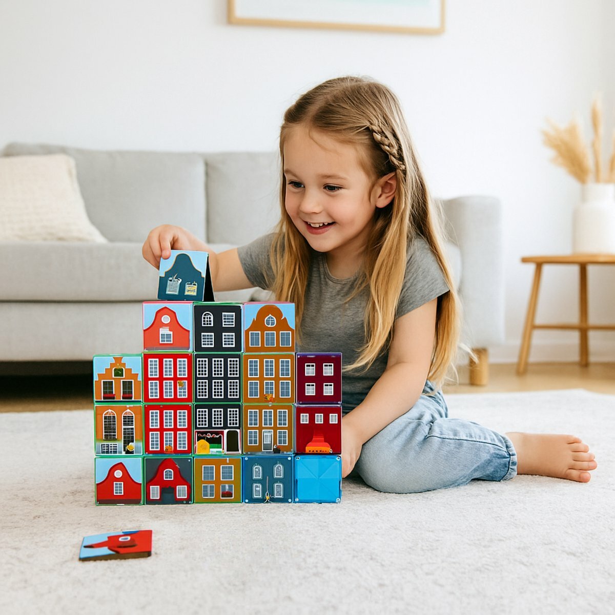 Coblo Magneet Toppers Little Amsterdam 60 stuks| Speel je Wijs
