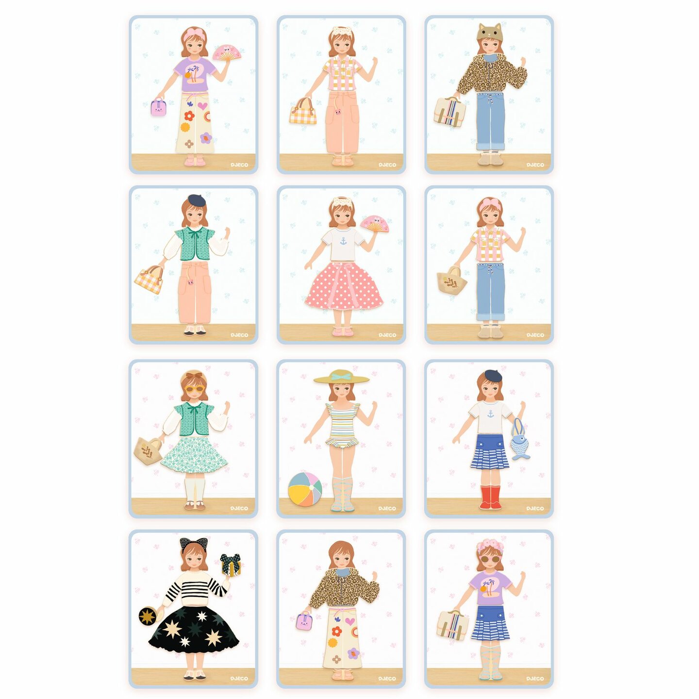 Djeco Magneetset Inzebox Dressing | Speel je Wijs