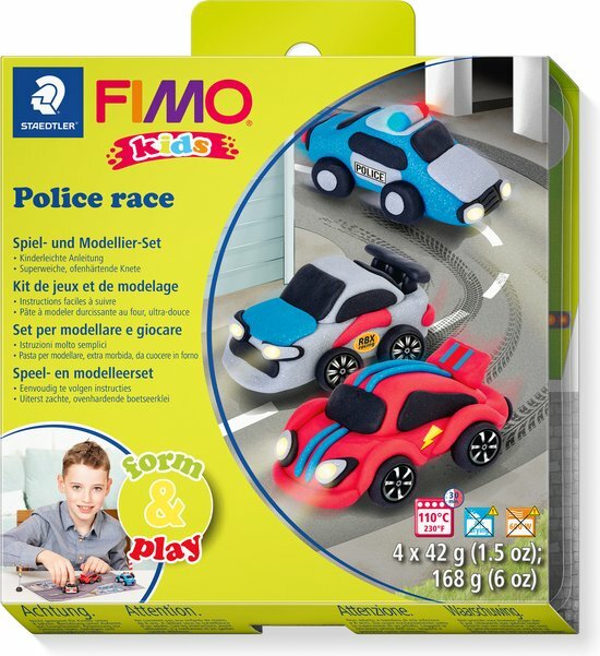 FIMO&reg; Kids Form&amp;Play - Politierace 6+ | Speel je Wijs