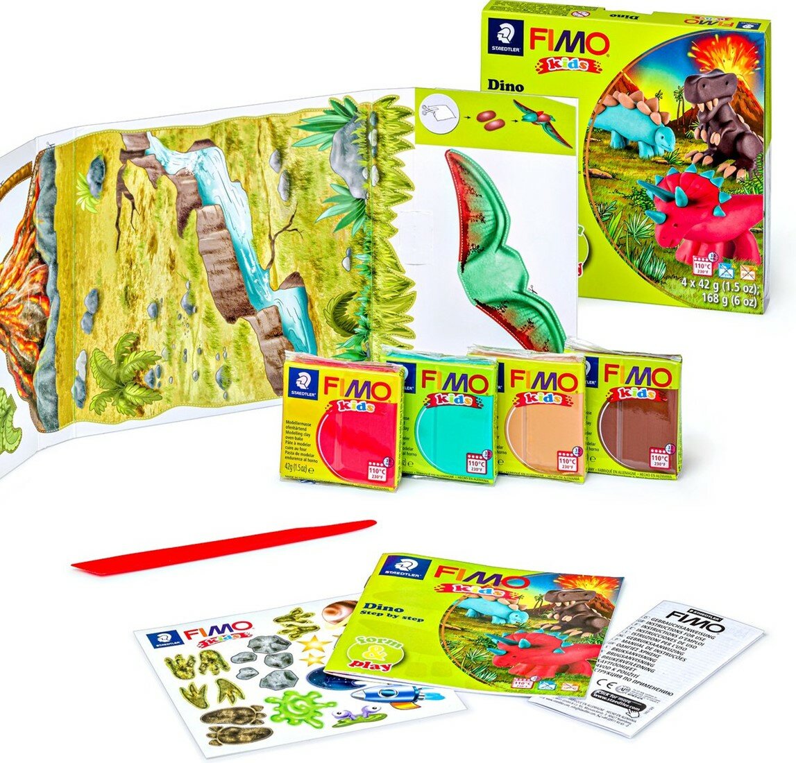 FIMO&reg; Kids Form&amp;Play - Dino 8+ | Speel je Wijs