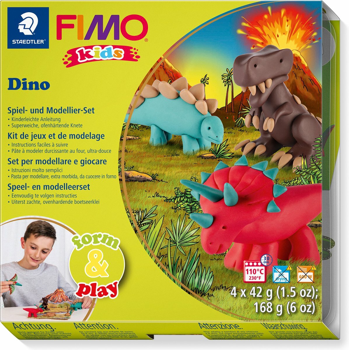 FIMO&reg; Kids Form&amp;Play - Dino 8+ | Speel je Wijs