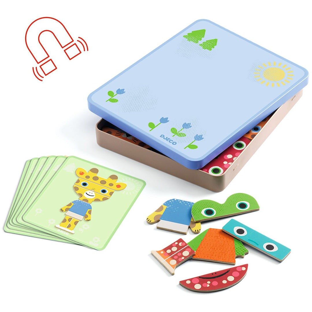 Djeco Magneetset Inzebox Animals 29st. | Speel je Wijs