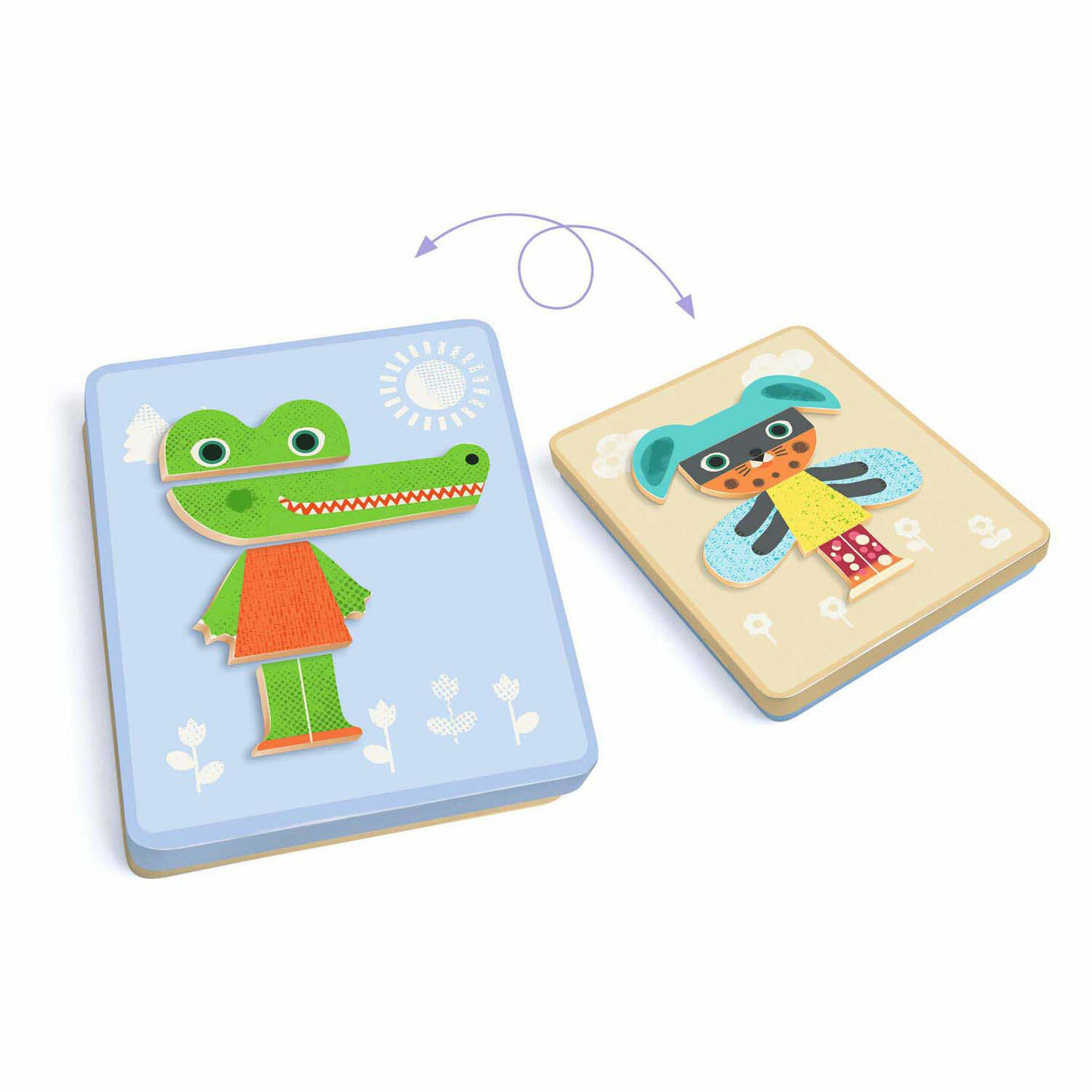 Djeco Magneetset Inzebox Animals 29st. | Speel je Wijs
