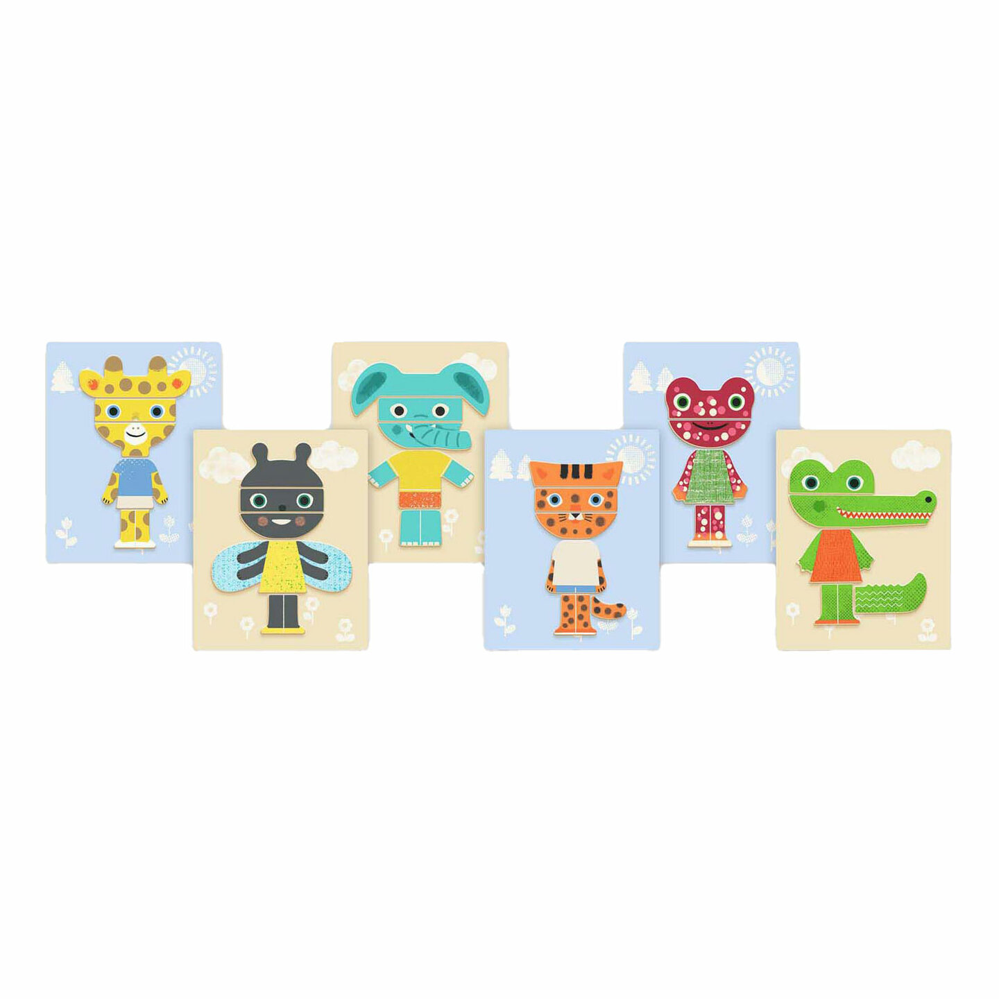 Djeco Magneetset Inzebox Animals 29st. | Speel je Wijs