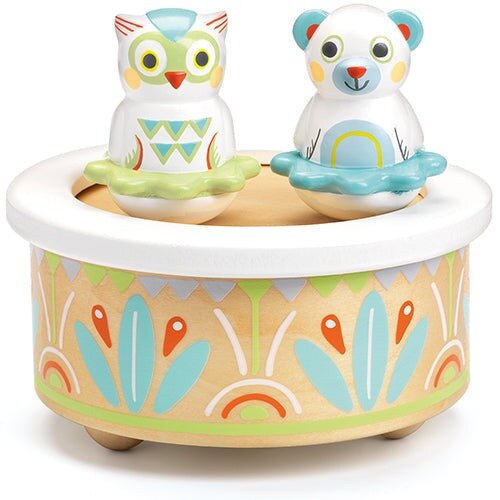 Djeco Houten Muziekdoosje Baby Music| Speel je Wijs