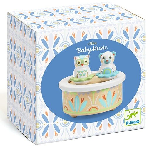 Djeco Houten Muziekdoosje Baby Music| Speel je Wijs
