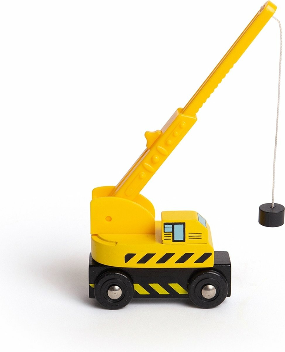 Bigjigs Rail - Voertuigen op de bouwplaats | Speel je Wijs