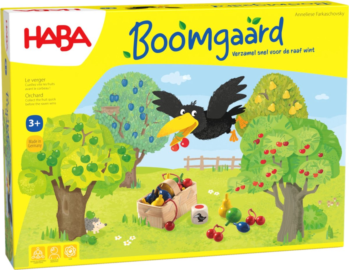 Haba Spel - Boomgaard Verzamelspel 3+| Speel je Wijs
