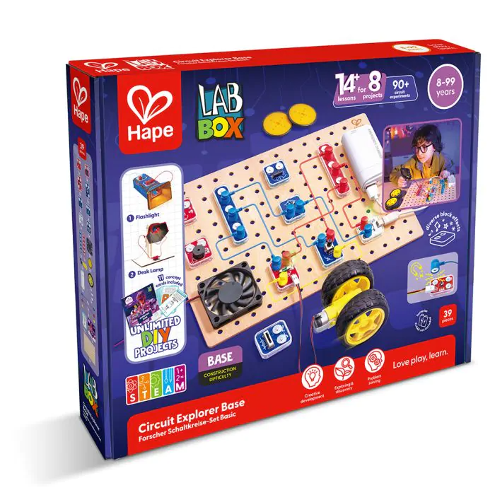 Hape LabBox Circuit Explorer - BASE 8+
