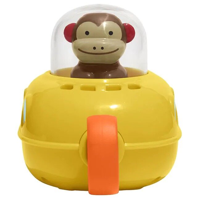 Hape Badspeelgoed - Zoo Pull &amp; Go Submarine Monkey | Speel je Wijs