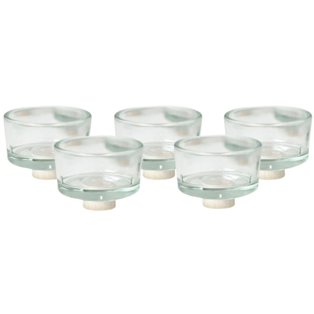 Grimm&#039;s Steker Waxinehouder Glas - Per Stuk | Speel je Wijs