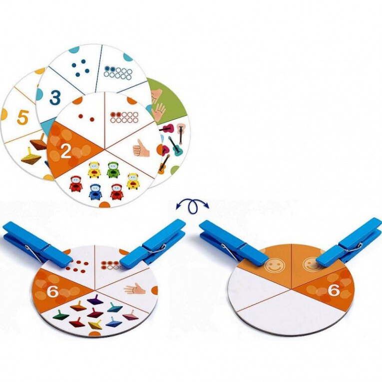 Djeco Eduludo Numerix - Leren Tellen | Speel je Wijs