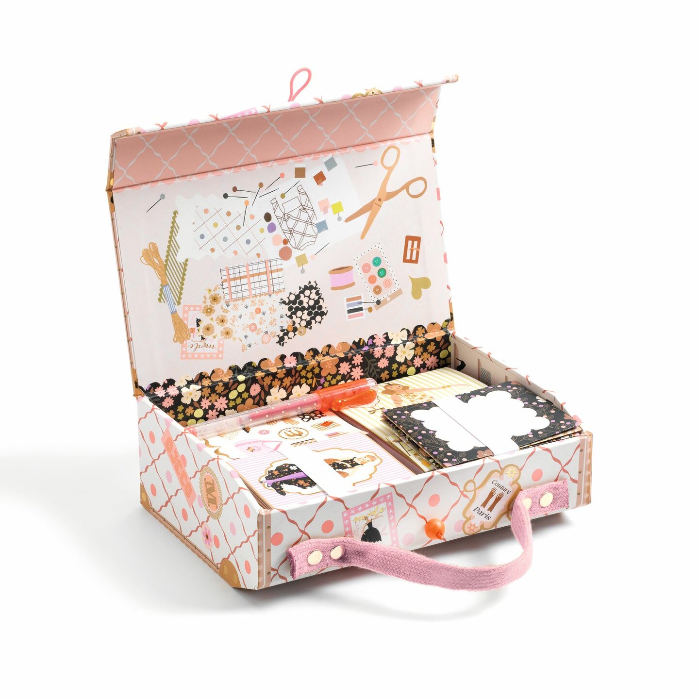 Djeco Stationary Schrijfkoffer Tinou - Fashion | Speel je Wijs