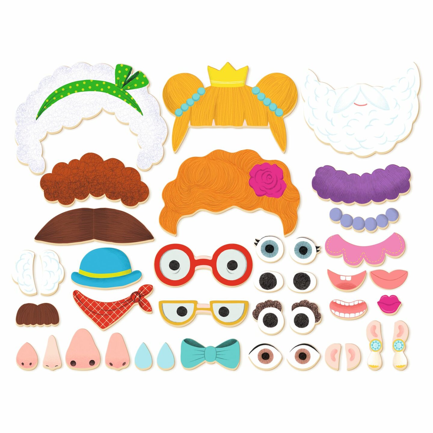 Djeco Magneetspel Inzebox - Portraits| Speel je Wijs