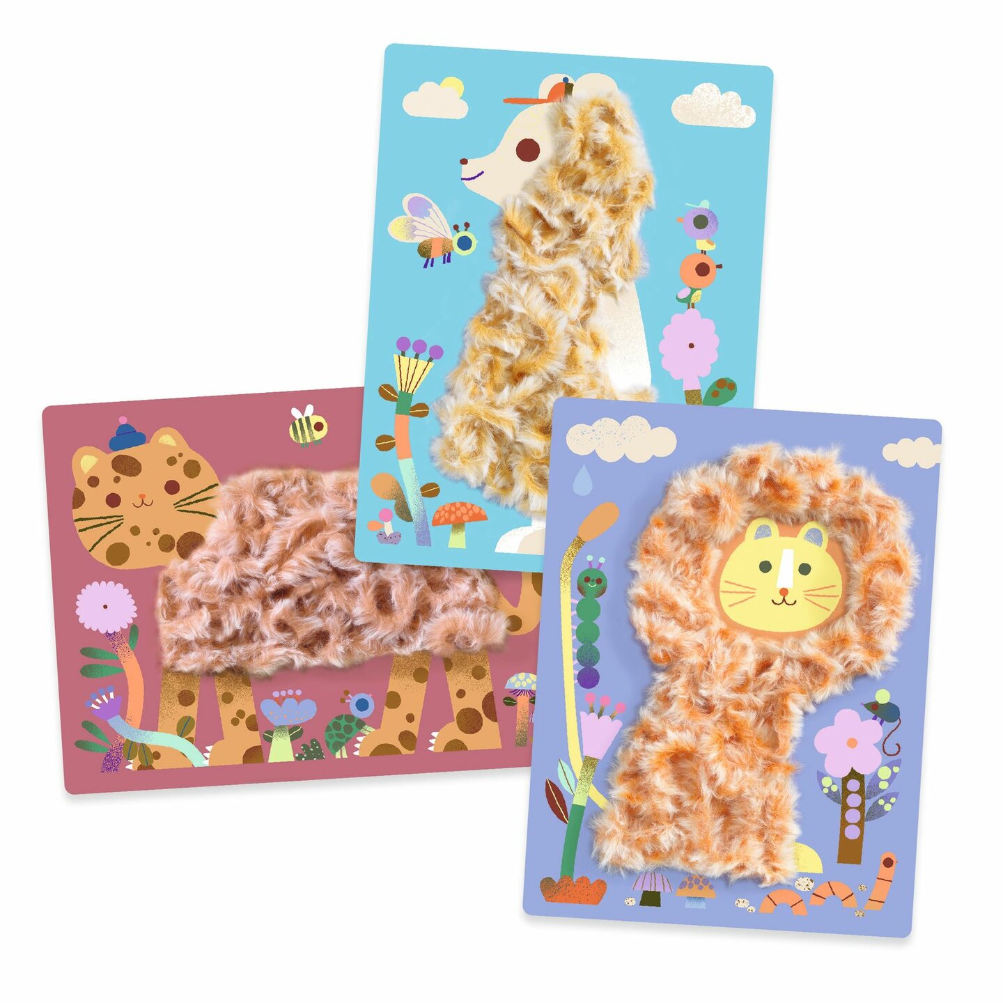 Djeco Knutselset Fluffy Friends | Speel je Wijs