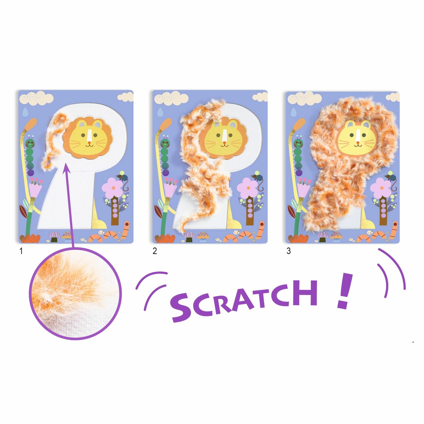 Djeco Knutselset Fluffy Friends | Speel je Wijs